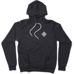 SMSF Black Diamond Fleece Hooded Sweatshirt
