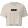 SMSF Women’s crop top
